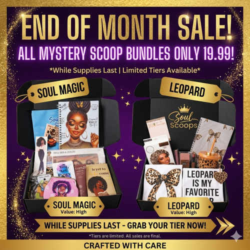End of Month Sale Leopard Mystery Gift Box